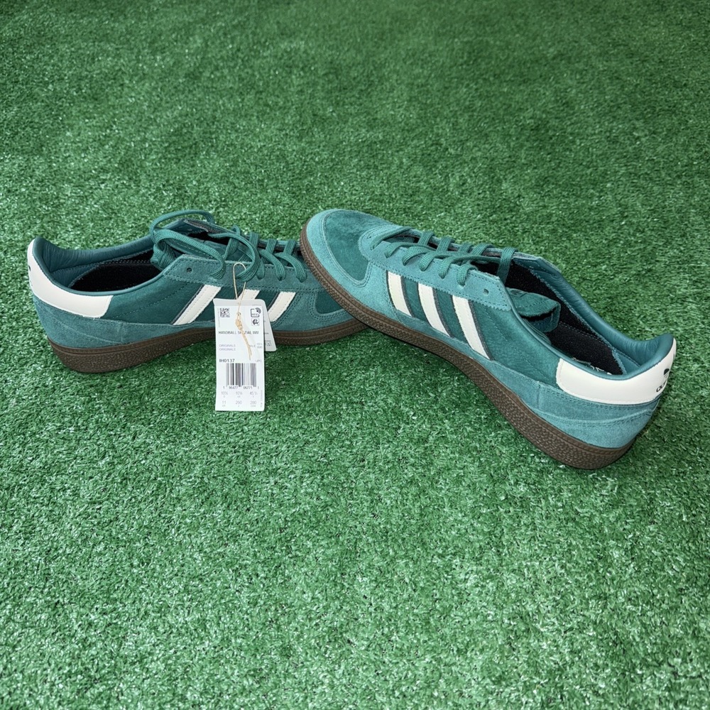 Men's‎ Size 11 Adidas Handball Spezial IH0137 Noble Green/OffWhite/Green Night